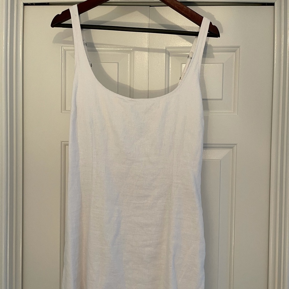 Abercrombie & Fitch White Mini Dress
